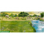 Žirafy 3 kusy + pozadie